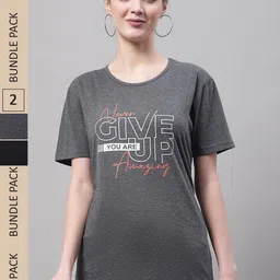 VIMAL JONNEY Pack Of 2 Printed Cotton T-shirt-image-57