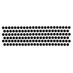 Comet Busters Traditional Designer Bindis - Black-66