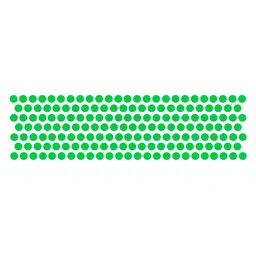 Comet Busters Traditional Designer Bindis - Green-57