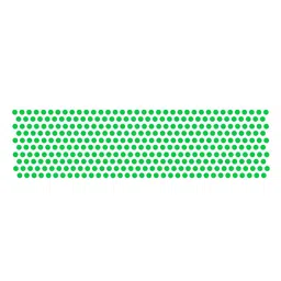 Comet Busters Traditional Designer Bindis - Green-71