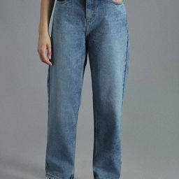 High Star Women 90's Straight High-Rise Non-Stretchable Cotton Jeans-image-22