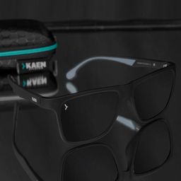 Eyewearlabs Unisex Rectangle Sunglasses with Polarised Lens ELKASKarl-15