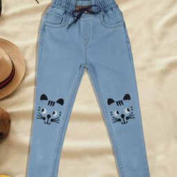 A-Okay Kids Slim Fit High-Rise Clean Look Acid Wash Stretchable Jean-image-81
