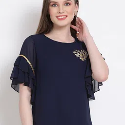 DRAAX Fashions Bell Sleeves Top-picture-45