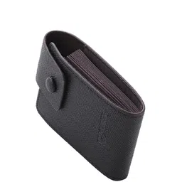 Kuber Industries Unisex Textured Leather Card Holder-51