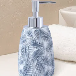 OBSESSIONS Grey Textured Polyresin Soap Dispenser-image-71