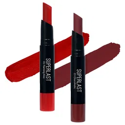 ME-ON Set of 2 Superlast Matte Lipstick - Shade 1 & 23-67