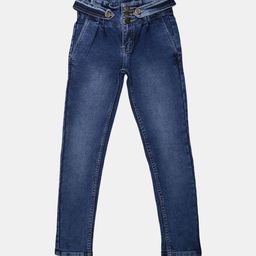 V-Mart Girls Light Fade Regular-Fit Cotton Jeans-image-50