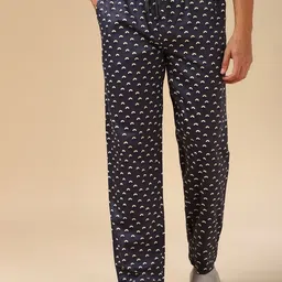 Van Heusen Men Printed Cotton Lounge Pant-image-83