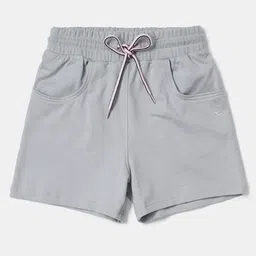 Jockey Girls Super Combed Cotton Regular Fit Solid Shorts With Side Pockets - AG04-image-71