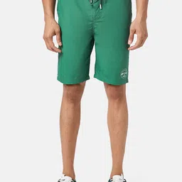 Urban Ranger by pantaloons Men Slim Fit Mid-Rise Shorts-image-43