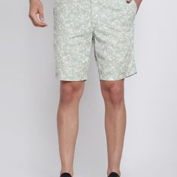 Blackberrys Men Cotton Floral Printed Slim Fit Shorts-image-43