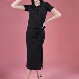 DressBerry Crinkled  Co-Ords Set-image-14