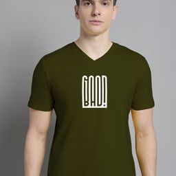 FBAR Typography Printed Slim Fit Cotton T-shirt-image-77