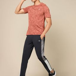 Technosport SS'24 Geometric Printed Raglan Sleeves Double Cool Slim Fit T-shirt-image-42
