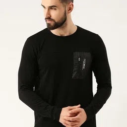 Maniac Men Black Typography Printed Cotton Slim Fit T-shirt-image-43