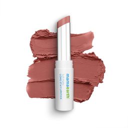 Mamaearth Soft Matte 12Hr Long Stay Lipstick with Jojoba Oil & Vitamin E 3.5g - Woody Rose-50
