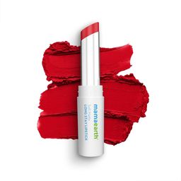 Mamaearth Soft Matte 12Hr Long Stay Lipstick with Jojoba Oil & Vitamin E 3.5g- Ruby Red-53