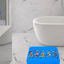 Kuber Industries Blue 3 Pieces Bathroom & Kitchen Stool-picture-40