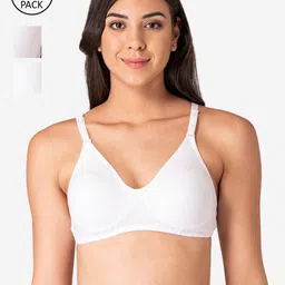 KOMLI Women White Pack Of 3 T-shirt Bra-picture-44