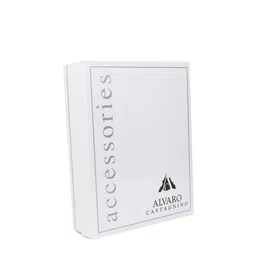 Alvaro Castagnino Men White Solid Bow Tie-7