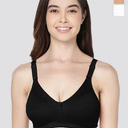 Kalyani Anaya Pack Of 3 Medium Coverage Lightly Padded T-shirt Bra- All Day Comfort-43
