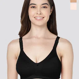 Kalyani Anaya Pack Of 3 Full Coverage Non Padded Minimizer Bras- All Day Comfort-42
