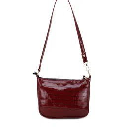 Mast & Harbour Textured Structured Shoulder Bag-9
