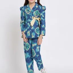 Readiprint Fashions Girls Printed Pure Cotton Shirt & Trouser Clothing Set-image-30