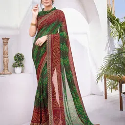 KALINI Bandhani Printed Bandhani Saree-picture-28