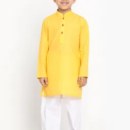JBN Creation Boys Mandarin Collar Kurta with Pyjamas-20