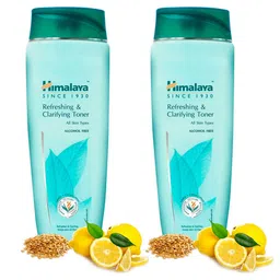 Himalaya Set of 2 Refreshing & Clarifying Alcohol-Free Toner with Citrus Lemon- 100ml each-0