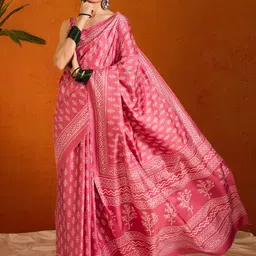 Saree mall Bagh Saree With Blouse Piece-image-78