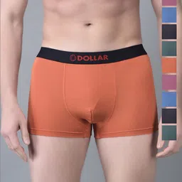 Dollar Bigboss Men Solid Pack of 10 Micro Modal Trendy Trunks-picture-13