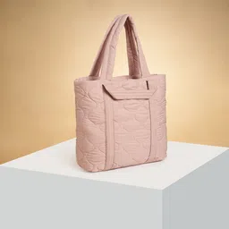Forever Glam by Pantaloons Quilted PU Structured Handheld Bag-32