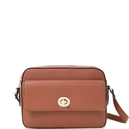 Accessorize Boxy Twist-Lock Cross-Body Bag-56