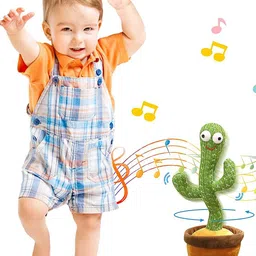 MUREN Rechargeable Dancing Cactus With LED Lightening Activity Toys and Games-45