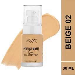 AYA Perfect Matte Water Resistant Cover Foundation 30 ml - Medium Beige 02-32