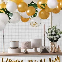 Special You Yellow & White 22 Pieces Birthday Decor-image-33