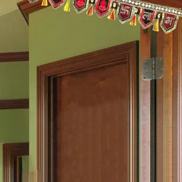 Ascension Red & Green Artificial Floral Traditional Hanging Toran-23