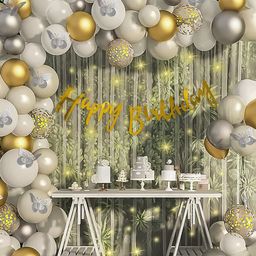 Special You 85 Pcs White Birthday Decor-image-30