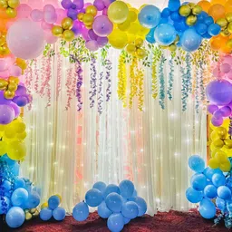 Special You Blue & Yellow 126 Pieces Festive Decor-image-83