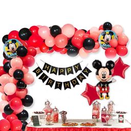 Special You Pink & Black 63 Pcs Balloons Decoration Items-image-61