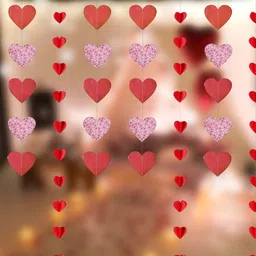 Special You Red 8-Pcs Heart Shaped Festive Decor-11