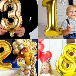 Art Street Number 7 Foil Helium Balloon- 40.64 cm-picture-1