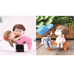 CHOCOZONE Set of 2 Couple Showpiece-16