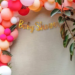 Special You Pink & Peach 68 Pieces Baby Shower Decor-image-77