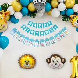 Special You Blue & Gold Toned 51 Pieces Birthday Festive Decor-image-71