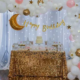 Special You  Pink & White 70 Pieces Birthday Decor Set-image-8