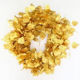 Special You Gold Toned 12 Pieces Maple Vines Artificial Plant-3